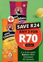 Bakers -  Mini Cheddars