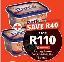 Rama - Original 60% Fat Spread