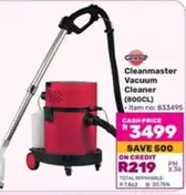 Total - Cleanmaster Vacuum Cleaner (80GCL)