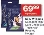 Sally Williams - Decadent Milk/Dark Chocolate Treats with Roasted Nougat