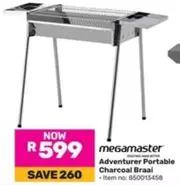 Megamaster - Adventurer Portable Charcoal Braai