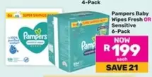 Pampers - Baby Wipes Fresh OR Sensitive