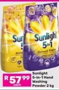 Sunlight - 5-in-1 Hand Washing Powder