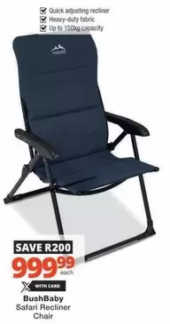 Safari Recliner Chair
