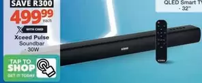 Today - Xceed Pulse Soundbar - 30W
