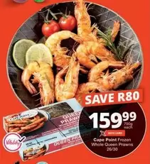 Frozen - Whole Queen Prawns
