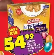 bokomo - WEET-BIX WHOLEGRAIN WHEAT BISCUITS