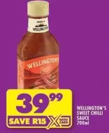 wellington's - Sweet Chilli Sauce