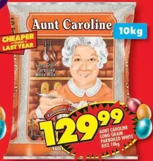 Aunt Caroline - Long Grain Parboiled White Rice