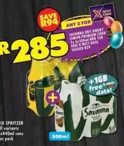 Savanna - DRY/ANGRY LEMON PREMIUM CIDER