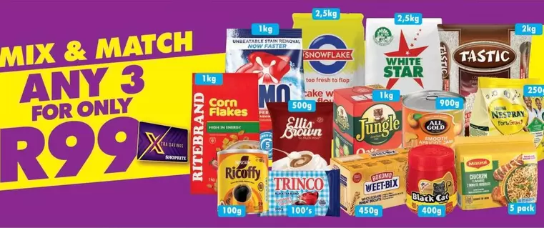 Ritebrand - MIX & MATCH ANY 3