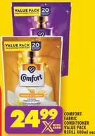 Comfort - FABRIC CONDITIONER VALUE PACK