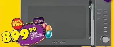 Platinum - PLATINUM MIRROR FINISH MICROWAVE OVEN 75L