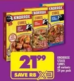 Knorrox - STOCK CUBES