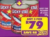 Lucky Star - PILCHARDS