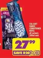 Sta-Soft - FABRIC CONDITIONER REFILL