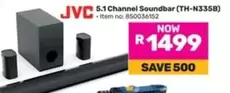 JVC - 5.1 Channel Soundbar (TH-N335B)