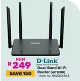 D-Link - Dual-Band Wi-Fi Router (AC1200)