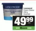 Lancewood - Cream Cheese