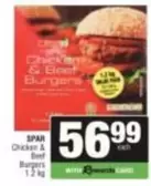 Spar - Chicken & Beef Burgers