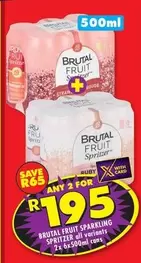 Brutal Fruit Sparkling Spritzer