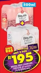 Brutal Fruit Sparkling Spritzer