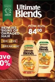 Garnier - Ultimate Blends Strengthening Shampoo