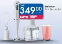 Safeway - Stick Blender Set