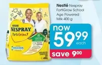 Nestlé - Nespray FortiGrow School Age Powered Milk