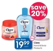 Clere - Hand & Body Products