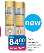 Oh So Heavenly - Luminous Glow Body Gel Oil