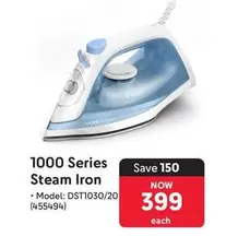 Philips - 1000 Series Steam Iron DST1030/20 (455494)