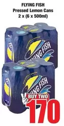 Flying Fish - Pressed Lemon Cans