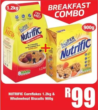 Nutrific -  Cornflakes & Wholewheat Biscuits