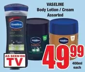 Vaseline - Body Lotion / Cream