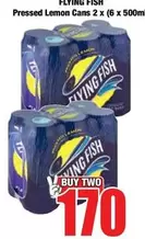 Flying Fish - Pressed Lemon Cans