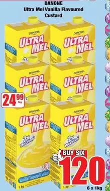 Danone - Ultra Mel Vanilla Flavoured Custard