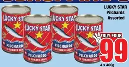 Lucky Star - Pilchards