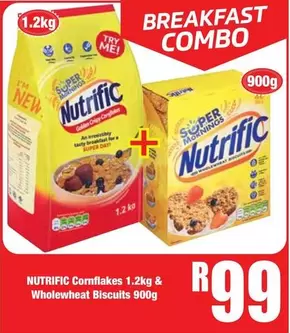Nutrific - Cornflakes & Wholewheat Biscuits