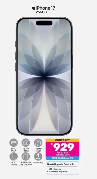 Apple - iPhone 17 256GB