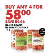 Baked Beans in Tomato Sauce