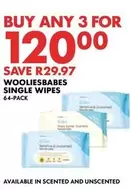 WOOLIESBABES SINGLE WIPES