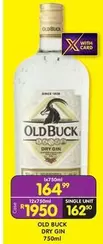 Old Buck - OLD BUCK DRY GIN 750ml