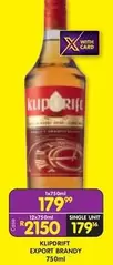 Klipdrift - EXPORT BRANDY 750ml