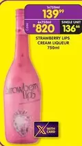 Strawberry Lips - STRAWBERRY LIPS CREAM LIQUEUR