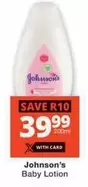 Johnson's - Baby Lotion