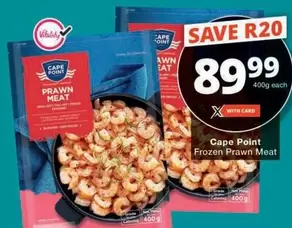 Cape Point - Frozen Prawn Meat