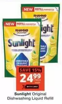 Sunlight - Dishwashing Liquid Refill