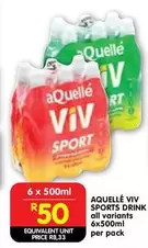 Aquelle - VIV SPORT DRINK