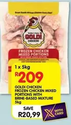 Goldi - FROZEN CHICKEN MIXED PORTIONS
